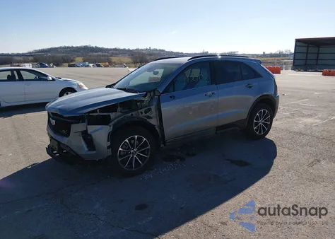 2025 Cadillac Xt4 Awd Sport из США, поврежденный, VIN 1GYFZFR41SF133093